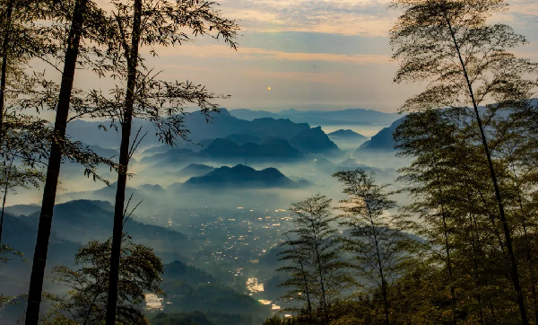 长宁风光旖旎，看绿水青山入画来