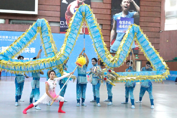 不当“显眼包”都不行，“纳溪龙珠”闪耀全运会！